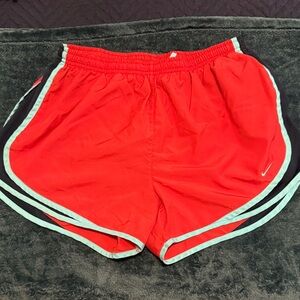 Women's Red Nike Short